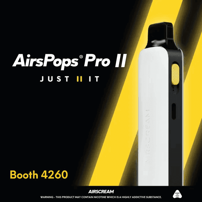 Airscream Airspops Pro II 氣泡2代可調瓦電子煙主機空倉煙彈官網